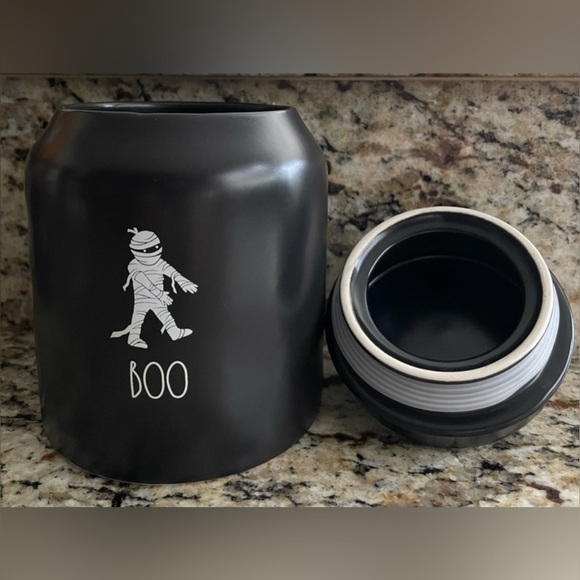Rae Dunn Baby Boo Mummy Canister - Picture 2 of 6